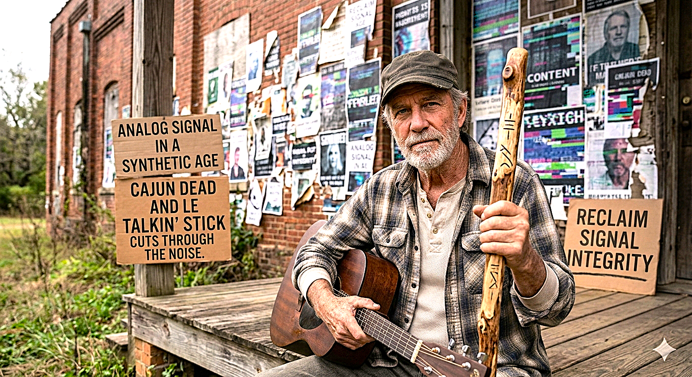 The Conscious World music alt-Folk Catalogue  of Cajun Dead et le Talkin`Stick