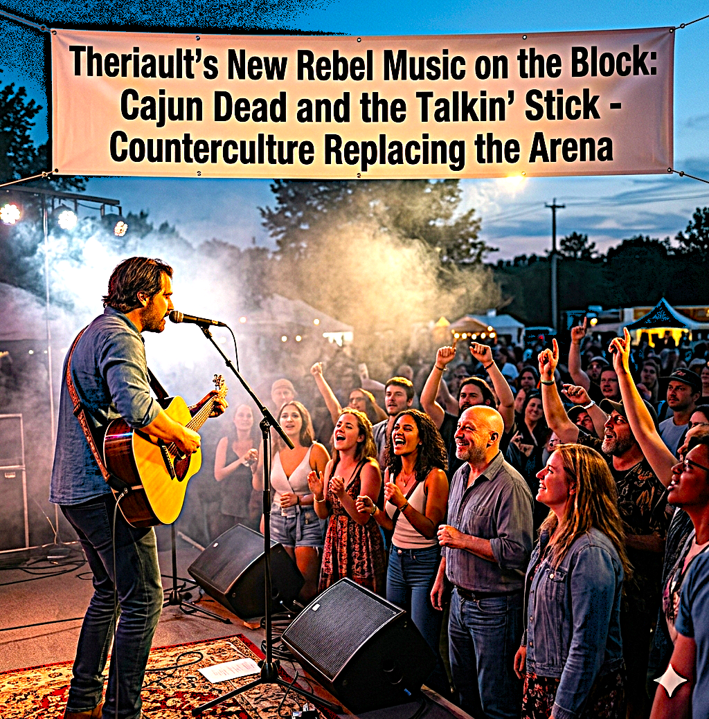 Cajun Dead et le Talkin' Stick: The New Rebel on the Block and the Alt-Folk Counterculture the System Did Not See Coming.